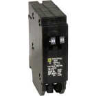 Square D Homeline 30A/20A Twin Single-Pole Standard Trip Tandem Circuit Breaker Image 1