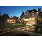 Halo White Motion Sensing Dusk To Dawn Incandescent Floodlight Fixture Image 5