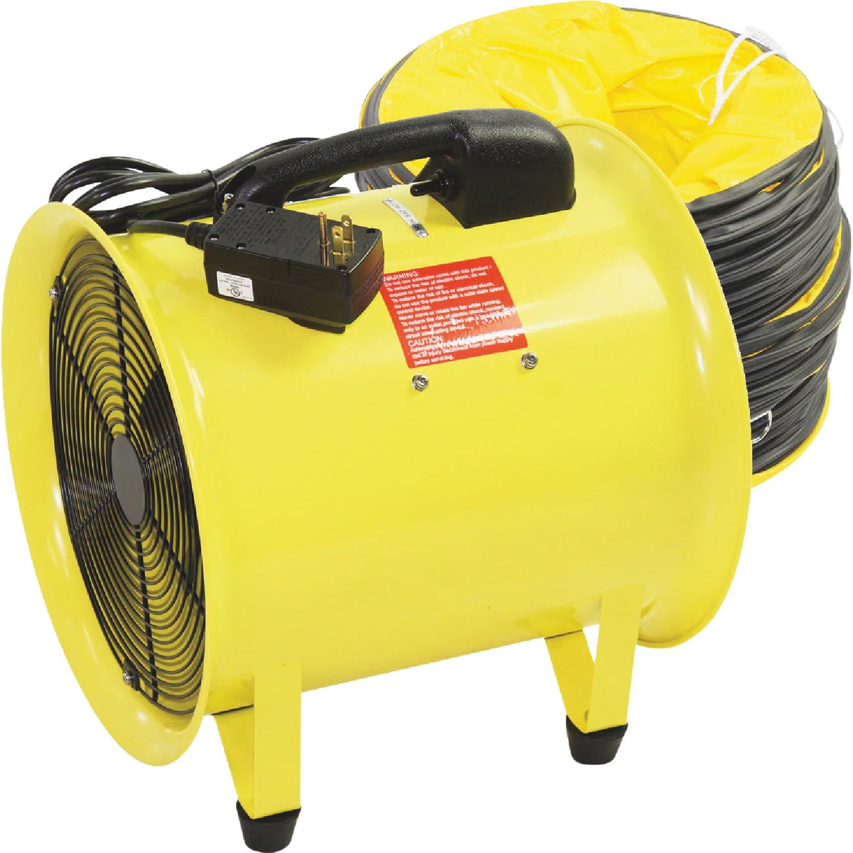 Maxx Air 12 In. Axial Confined Space Ventilator with Polyvinyl Hose Image 6