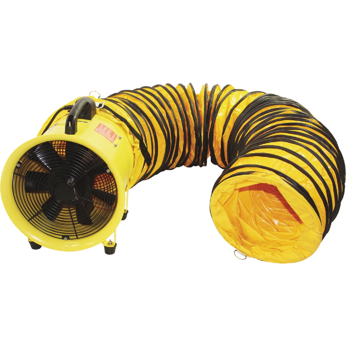 Maxx Air 12 In. Axial Confined Space Ventilator with Polyvinyl Hose