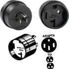 GE 50A to 15/20A Mobile Home/Motor Home Adapter Image 1