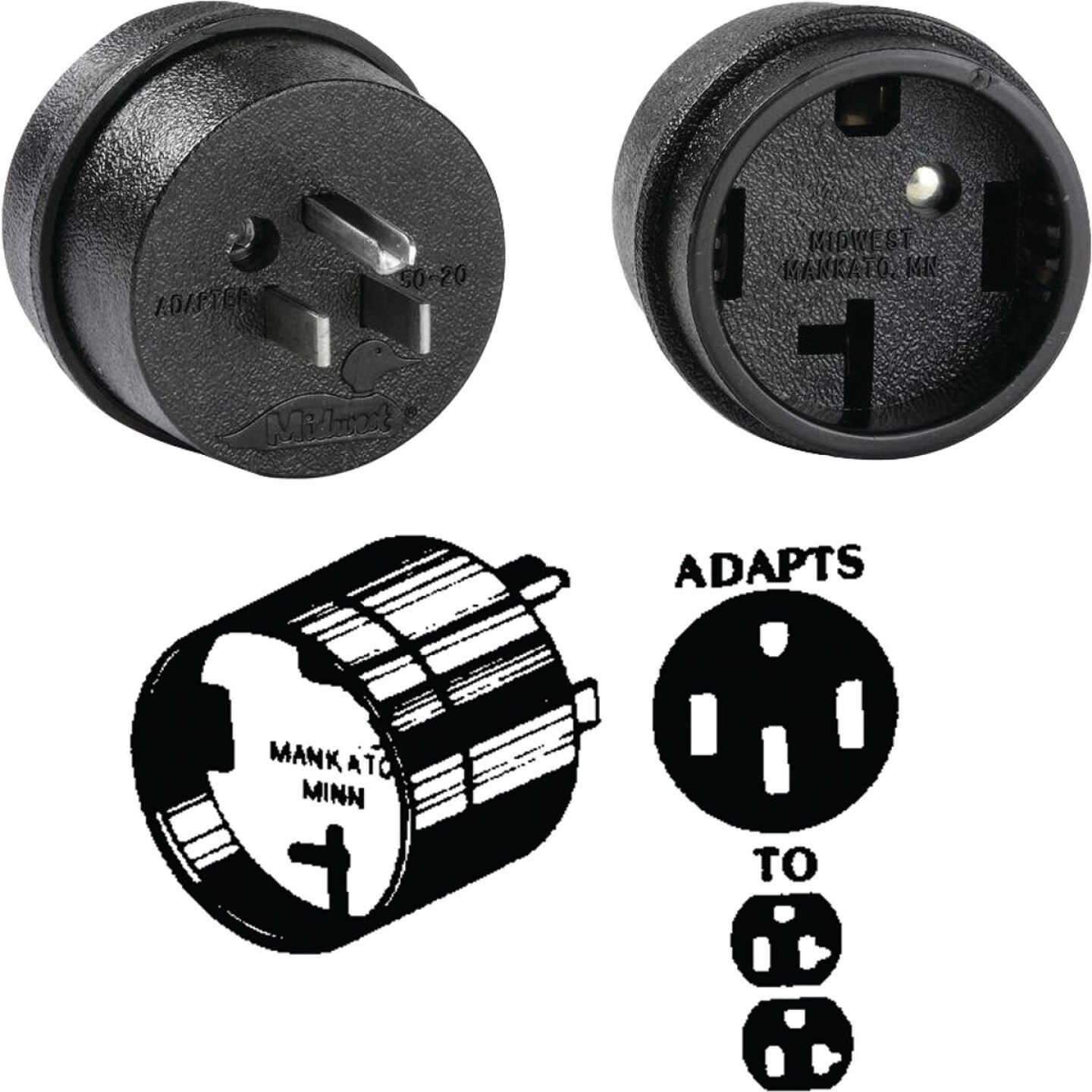 GE 50A to 15/20A Mobile Home/Motor Home Adapter Image 1