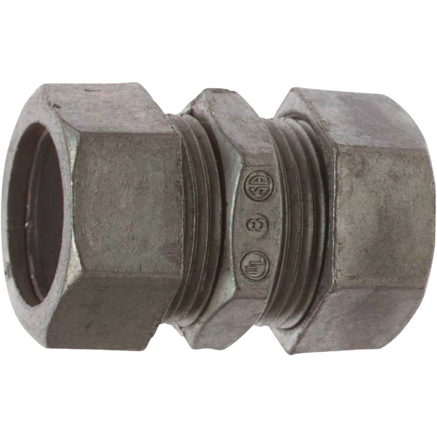 Halex EMT 1/2 In. Compression Conduit Coupling (5-Pack) Image 1