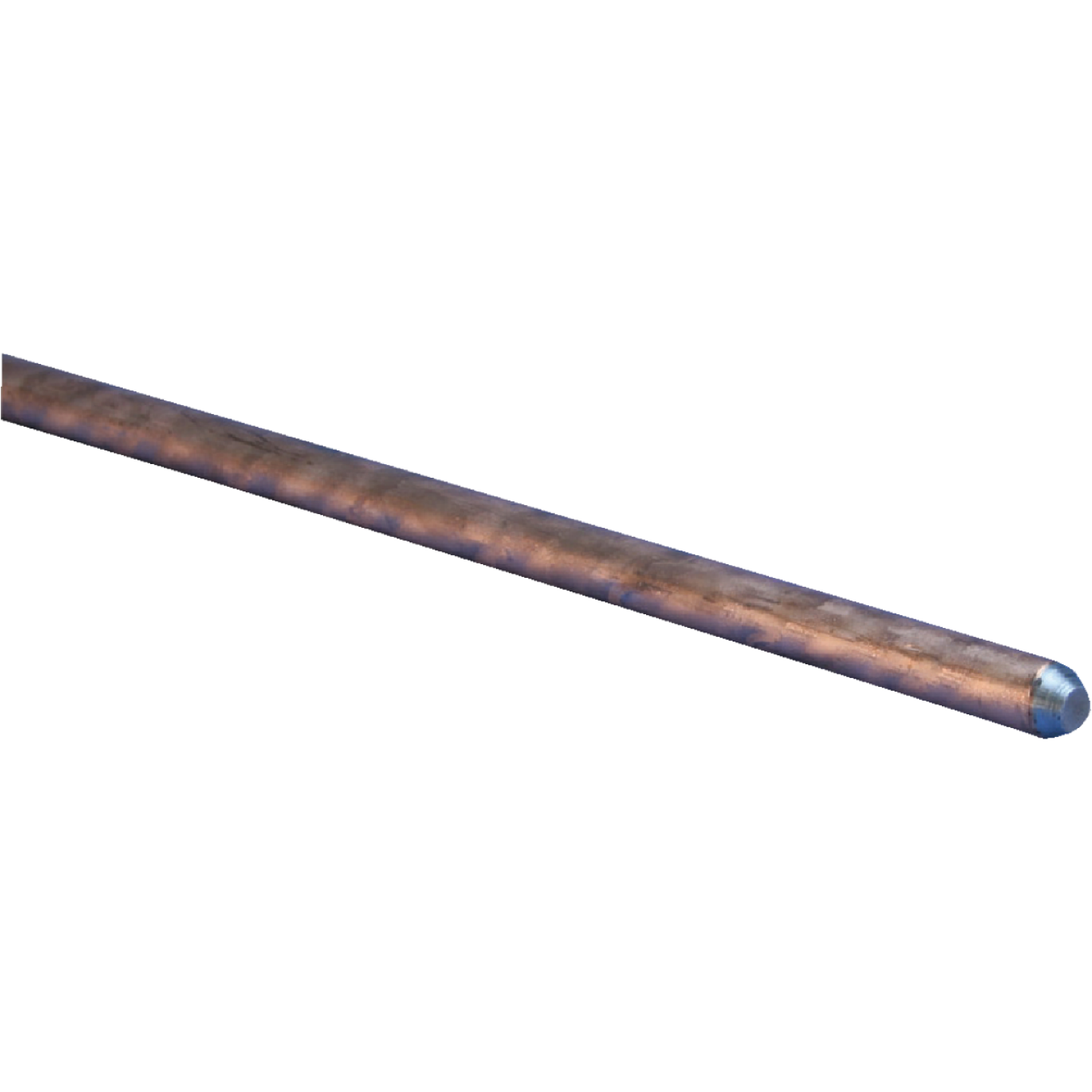 Erico 5/8 In. x 4 Ft. Steel Core Copper Bonded Ground Rod Image 1