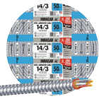 Southwire 50 Ft. 14/3 AC Armored Cable Electrical Wire Image 1