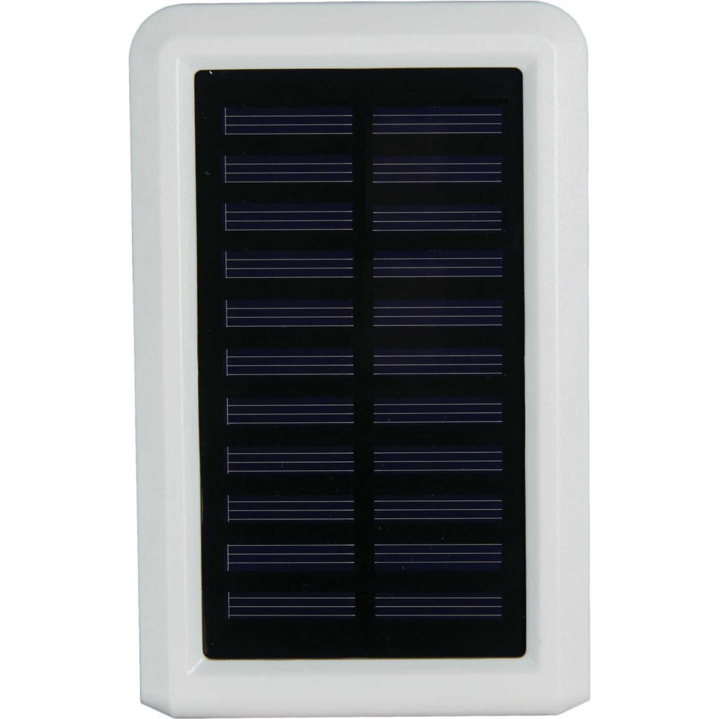 Heath Zenith White Motion Activated Single Head LED Solar Powered Security Light Fixture, 300-Lumen Image 3