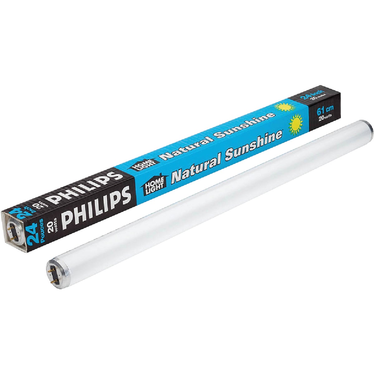 Philips ALTO 20W 24 In. Daylight T12 Medium Bi-Pin Fluorescent Tube Light Bulb Image 1