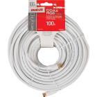 RCA 100 Ft. White Digital RG6 Coaxial Cable Image 2