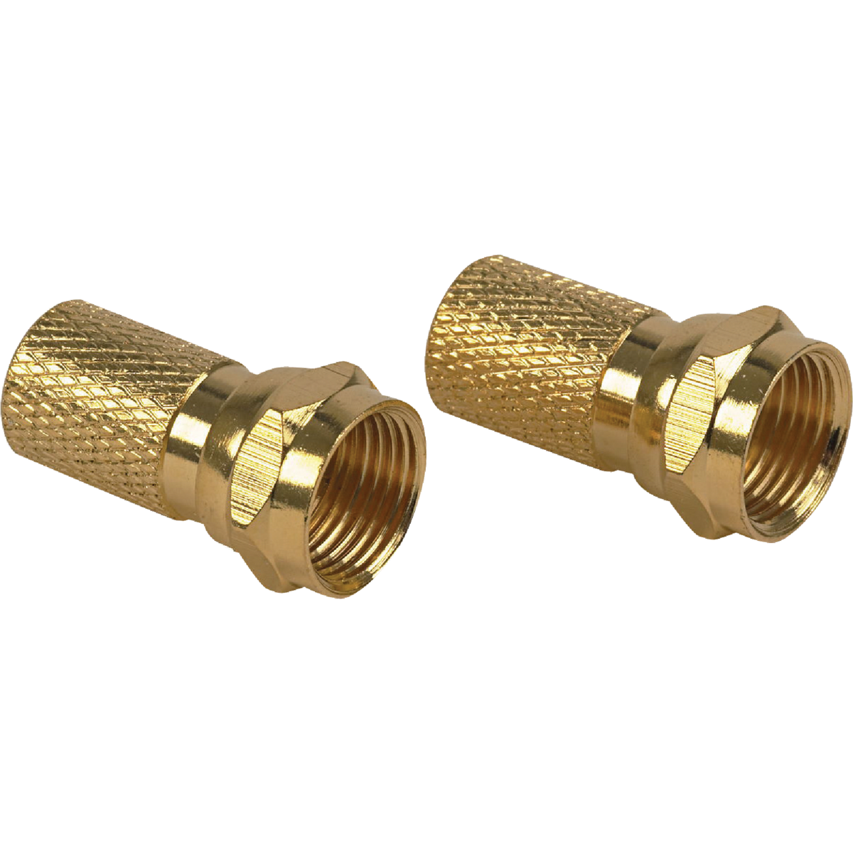 RCA RG Twist-On Coaxial F-Connector (2-Pack) Image 3