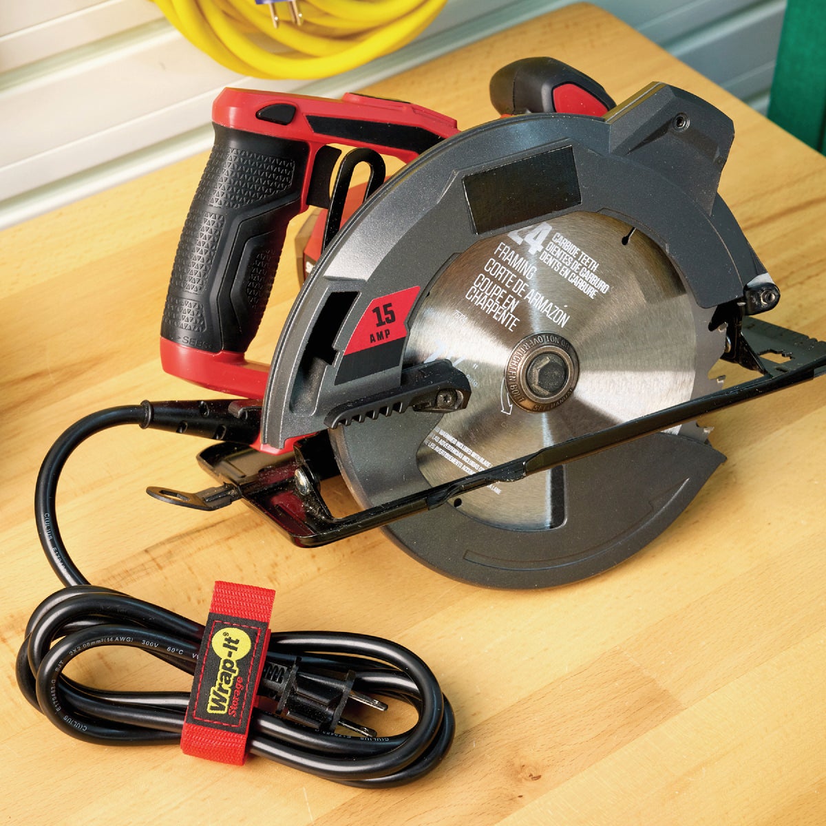 Wrap-It Storage Quick-Straps 9 In. Red Weatherproof Hook & Loop Strap (4-Pack) Image 5