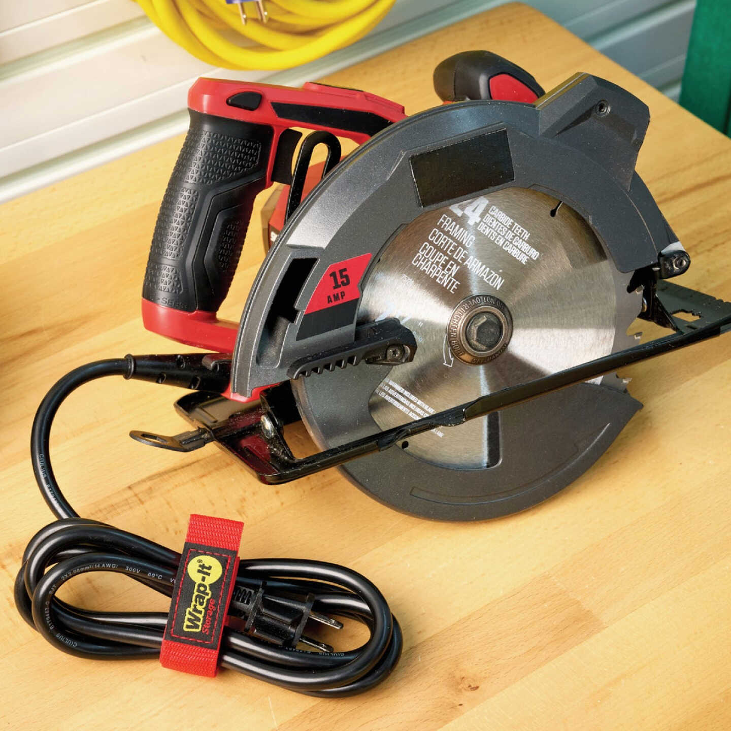 Wrap-It Storage Quick-Straps 9 In. Red Weatherproof Hook & Loop Strap (4-Pack) Image 5