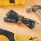 Wrap-It Storage Quick-Straps 9 In. Red Weatherproof Hook & Loop Strap (4-Pack) Image 2
