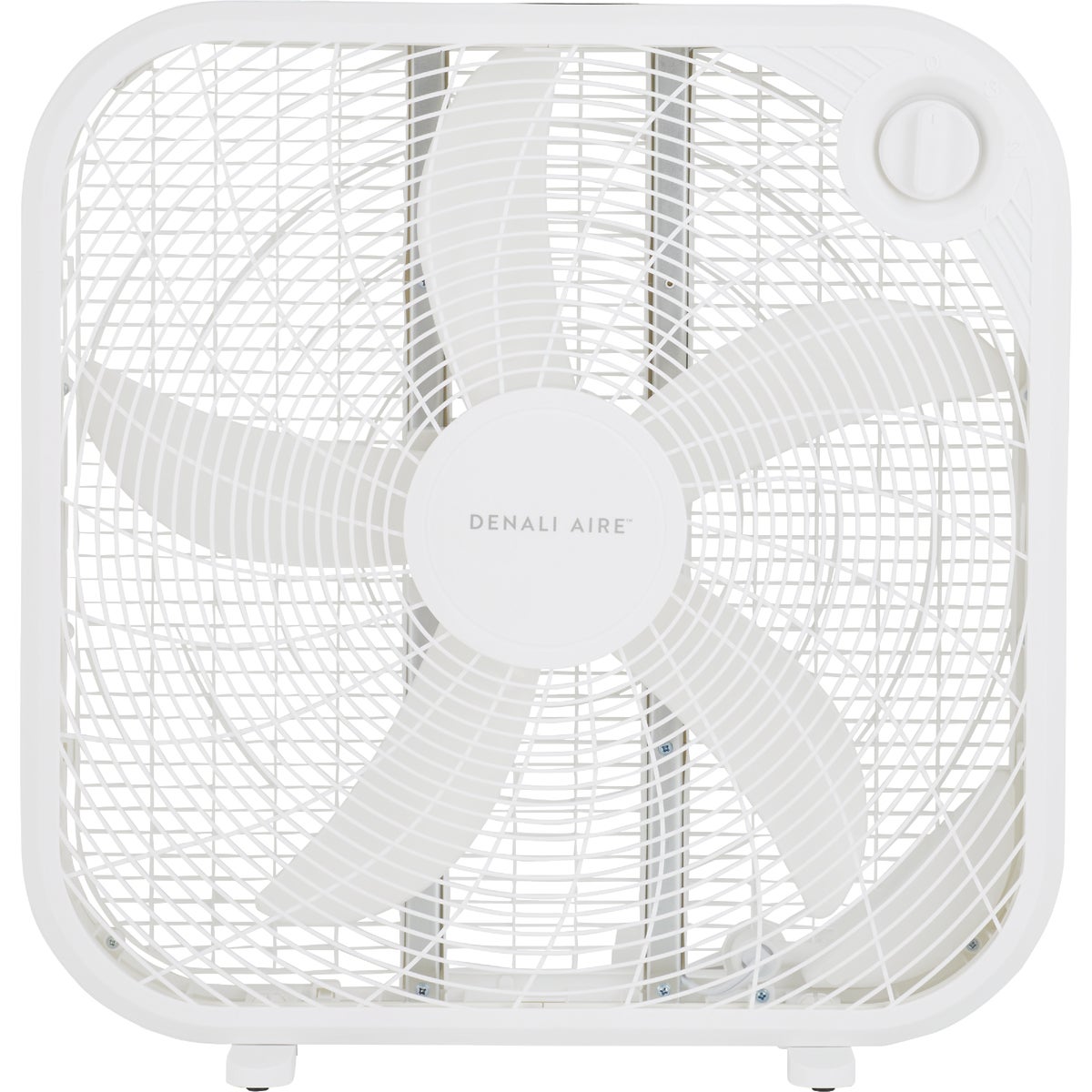 Denali Aire 20 In. 3-Speed White Box Fan Image 4