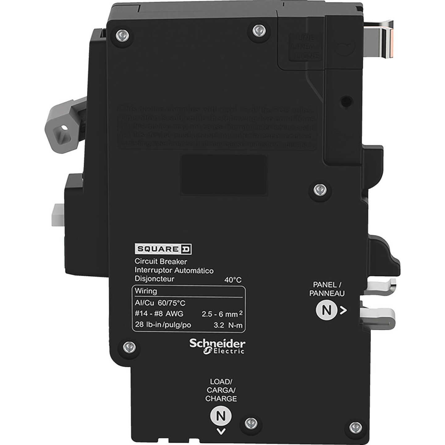Square D QO 15A Single-Pole CAFCI Mini Dual Function Circuit Breaker Image 6