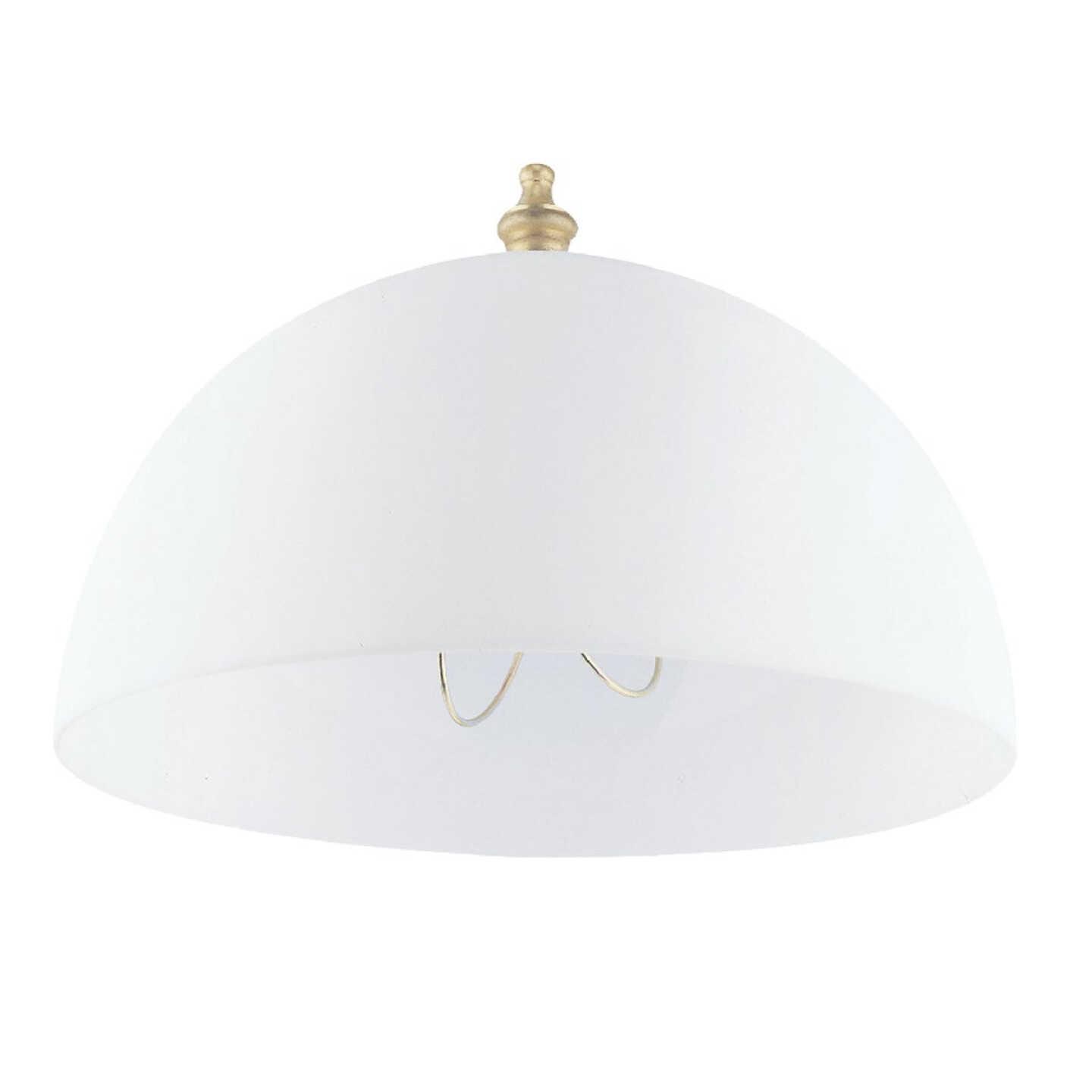 Westinghouse White Acrylic 4-3/4 In.x 8 In. Clip-On Shade Image 1