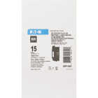 Eaton BR 15A Single-Pole AFCI/GFCI Circuit Breaker Image 2
