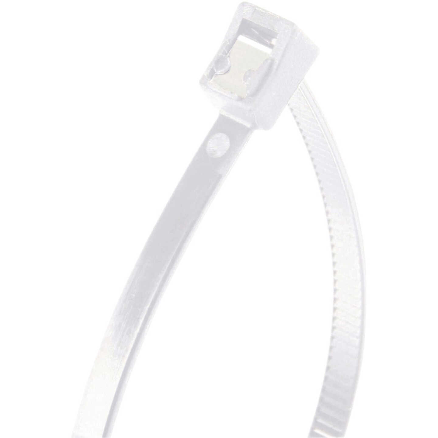 Gardner Bender Cutting Edge 11 In. x 0.169 In. Natural Nylon Self-Cutting Cable Tie (50-Pack) Image 1