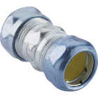 Halex 3/4 In. EMT Steel Raintight Compression Coupling (5-Pack) Image 1