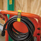 Wrap-It Storage Quick-Straps 12 In. Yellow Weatherproof Hook & Loop Strap (4-Pack) Image 4