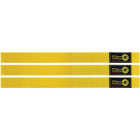 Wrap-It Storage Quick-Straps 12 In. Yellow Weatherproof Hook & Loop Strap (4-Pack) Image 1