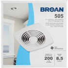 Broan 200 CFM 8.5 Sones 120V Vertical Discharge Bath Exhaust Fan Image 3
