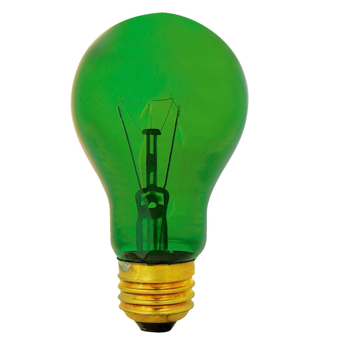 25W MEDIUM GREEN BULB