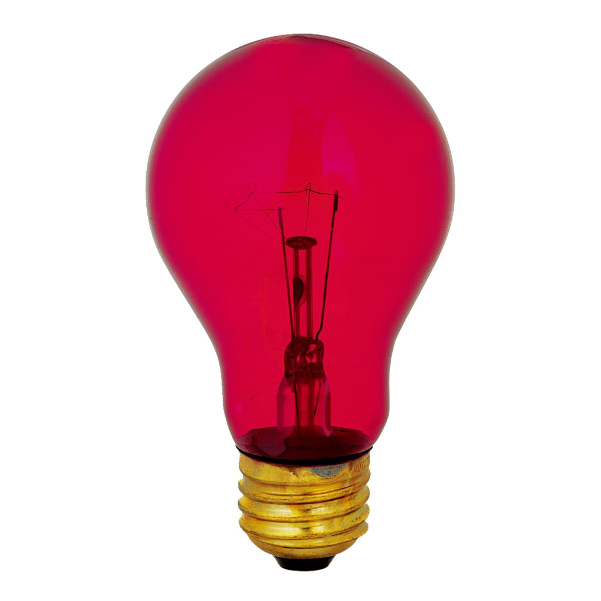 25W MEDIUM RED BULB