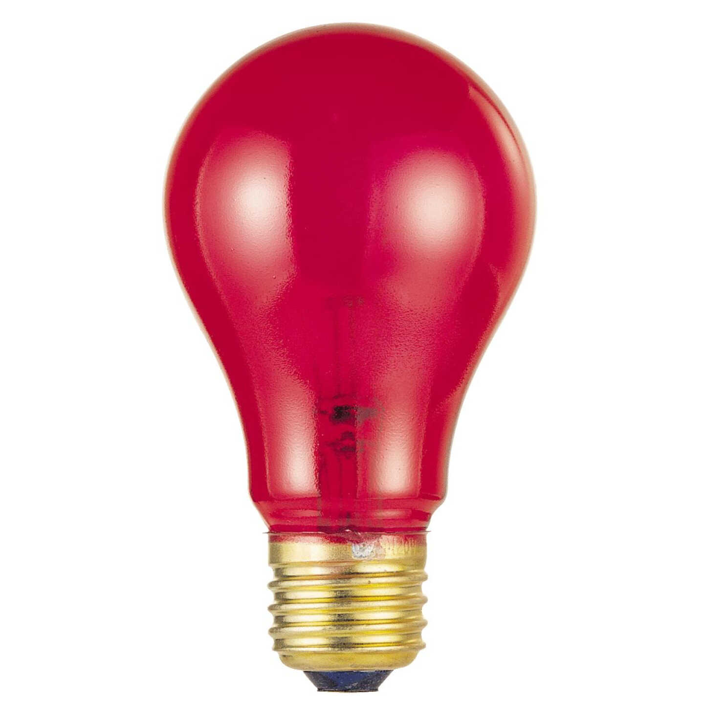25W MEDIUM RED BULB Image 1