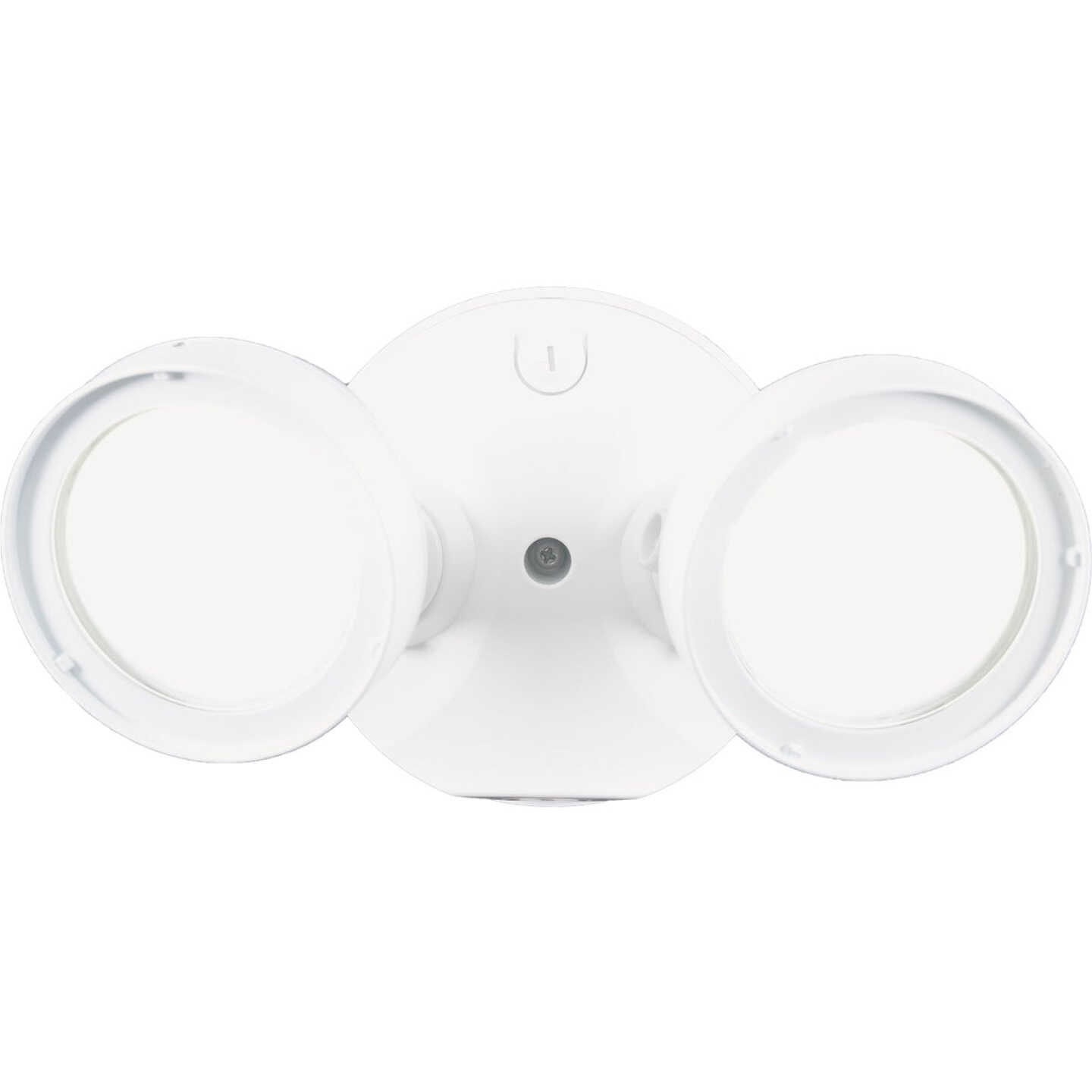 Halo Lumen Selectable White Twin Head LED Floodlight Fixture Image 1