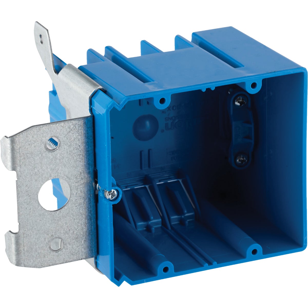 Carlon Adjust-A-Box 2-Gang PVC Molded Wall Box Image 1