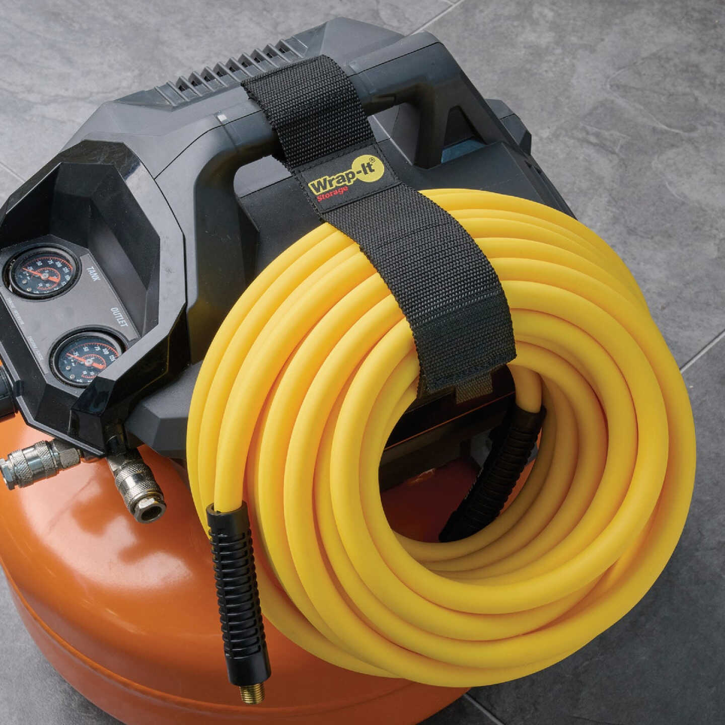 Wrap-It Storage Twin-Straps 16 In. Dual Ended Hook & Loop Hanging Strap (2-Pack) Image 3