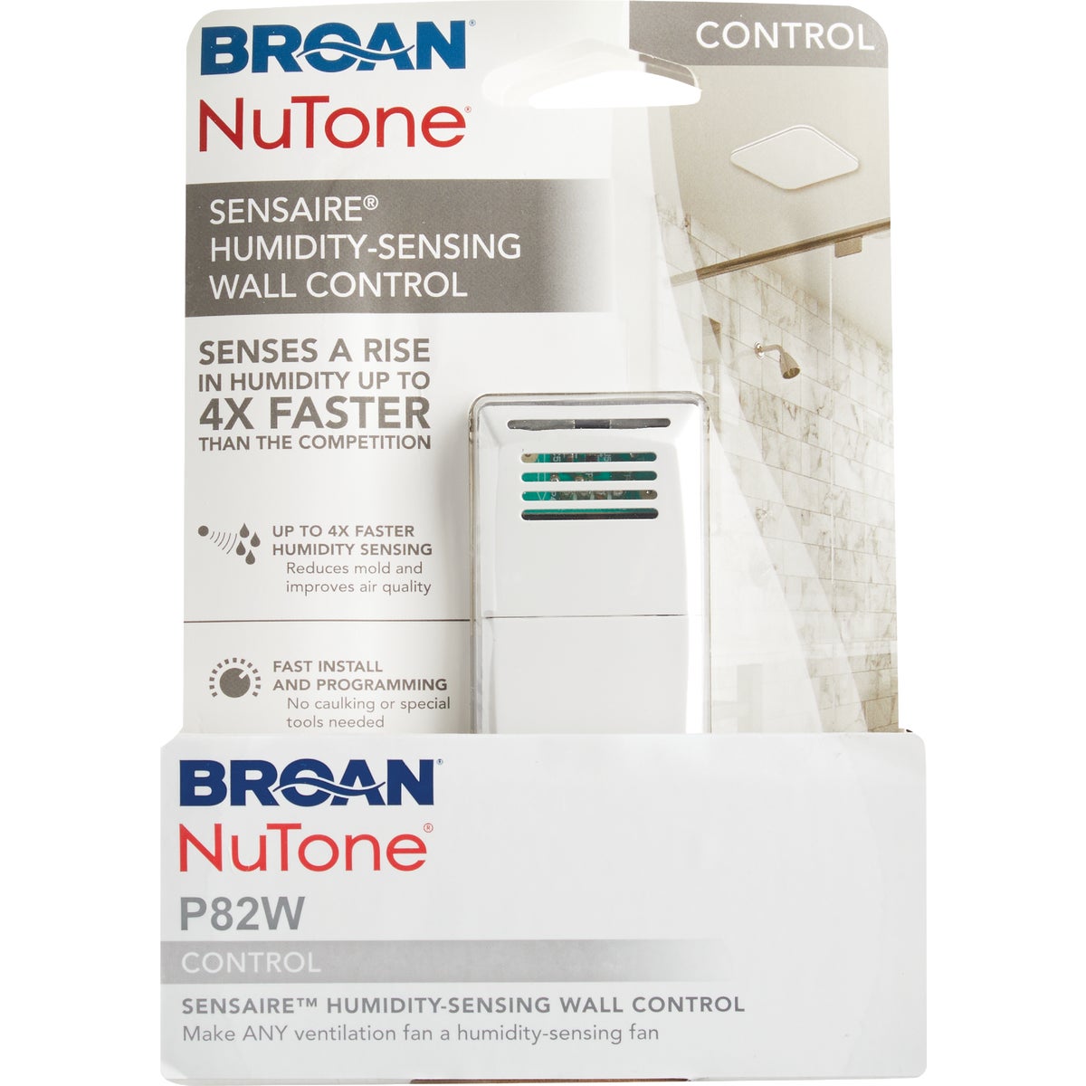 Broan-NuTone Sensaire White 720W Humidity Sensing Control Switch Image 3