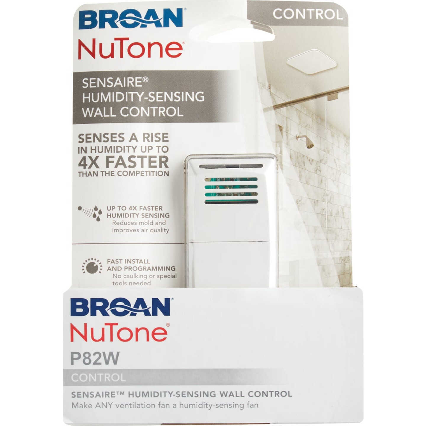 Broan-NuTone Sensaire White 720W Humidity Sensing Control Switch Image 3