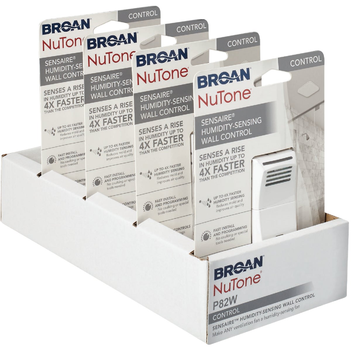 Broan-NuTone Sensaire White 720W Humidity Sensing Control Switch