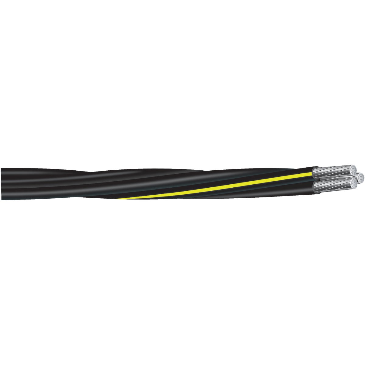 Southwire Sweetbriar 500 Ft. 4/0-4/0-2/0 AWG 3-Conductor Underground Service Entrance Cable Electrical Wire