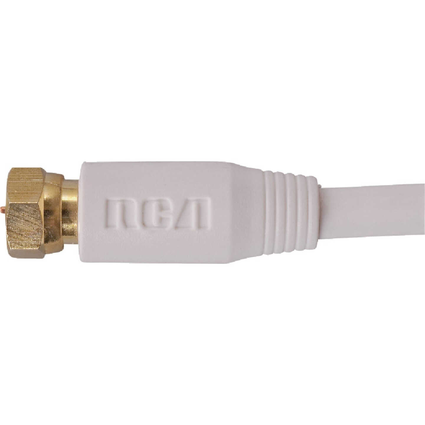 RCA 12 Ft. White Digital RG6 Coaxial Cable Image 3