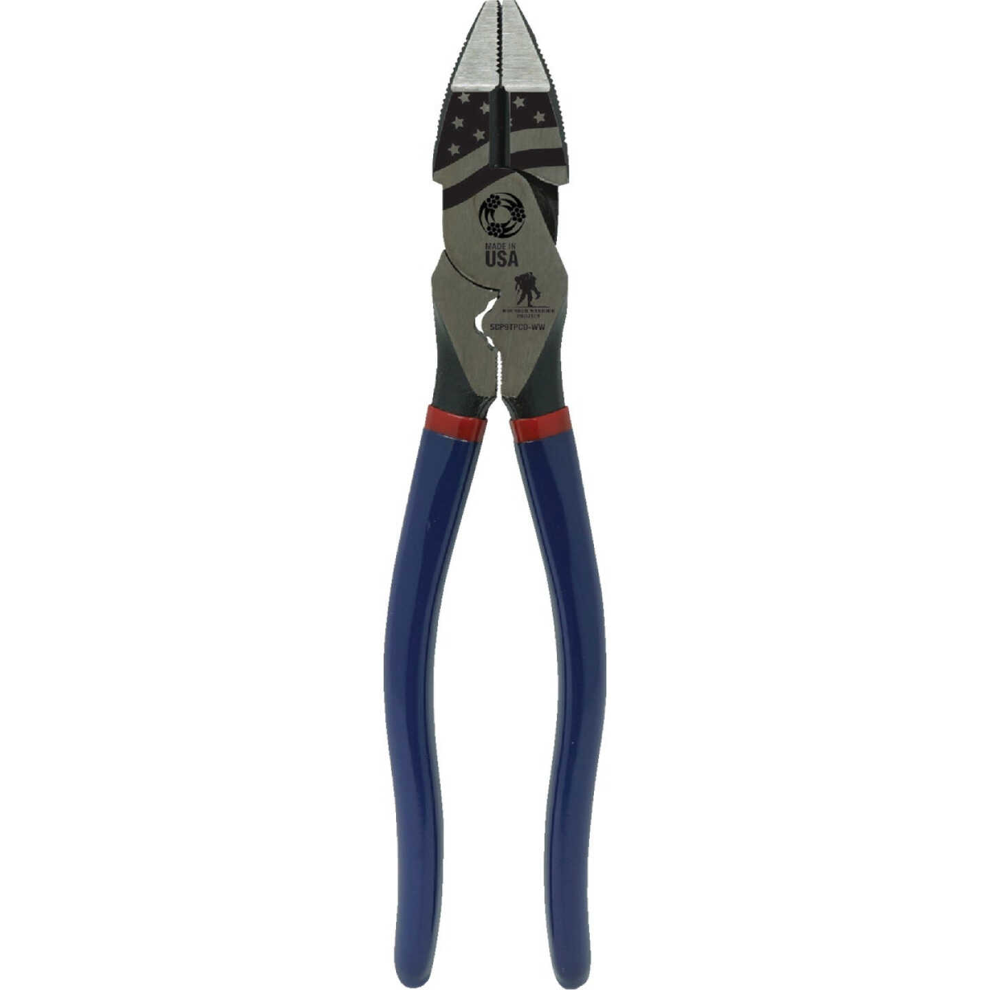 Southwire Wounded Warrior Project 9 In. Side Cutting Plier & Crimper Image 1