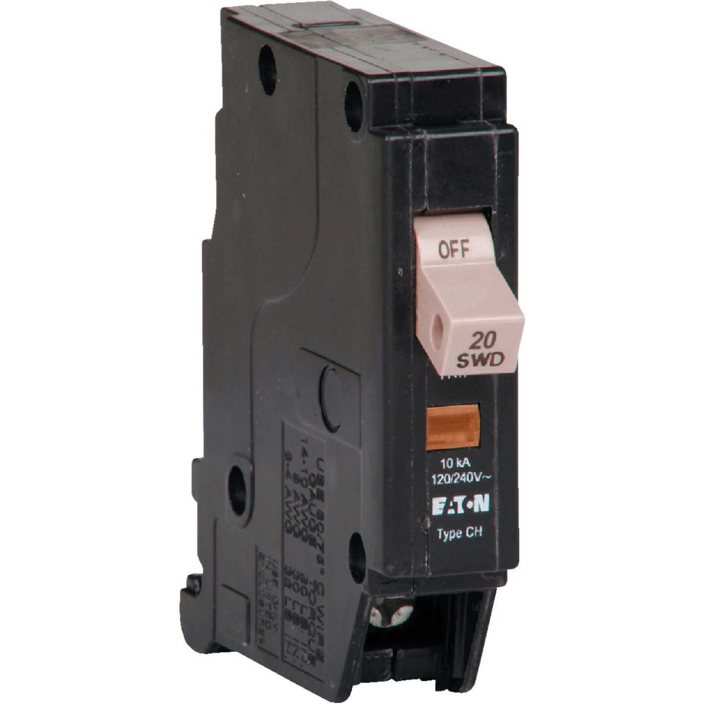 Eaton CHF 20A Single-Pole Standard Trip Circuit Breaker Image 1