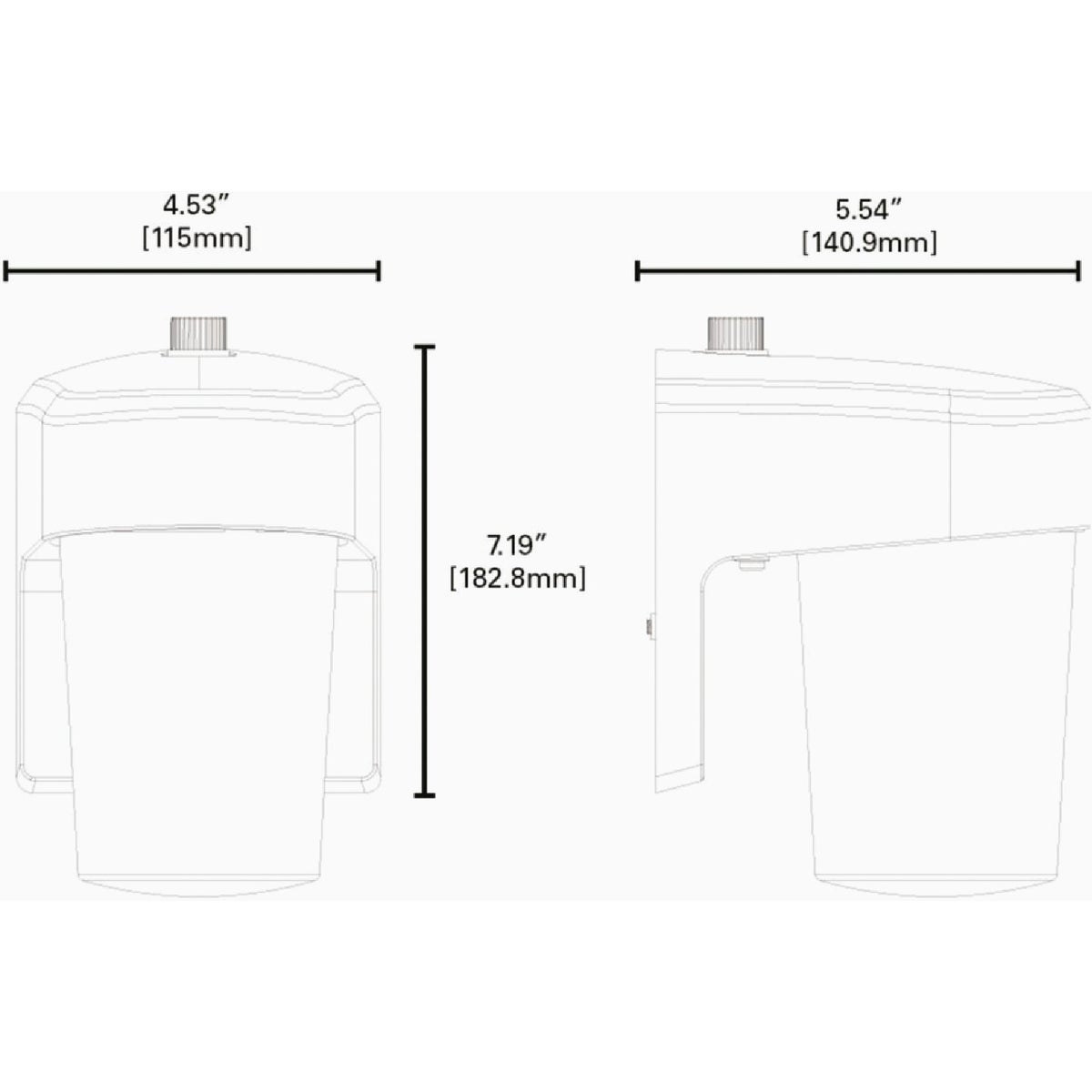 Halo White Dusk To Dawn LED Patio Light Fixture Image 2