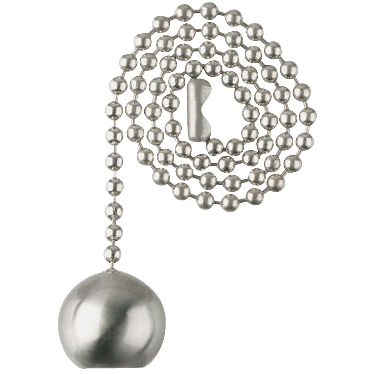 Westinghouse 12 In. Brushed Nickel Ball Pull Chain