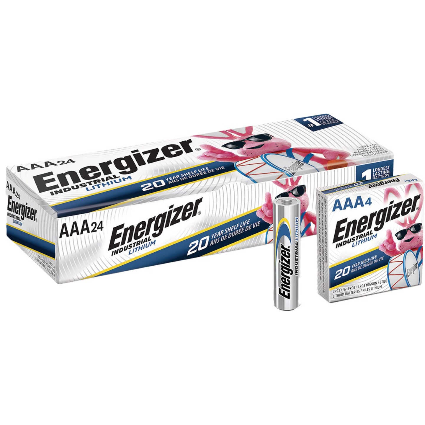 Energizer Industrial AAA Lithium Battery (24-Pack) Image 1