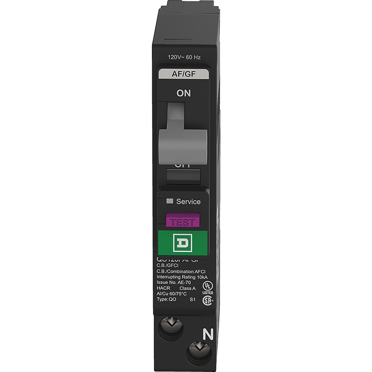 Square D QO 15A Single-Pole Dual Function Circuit Breaker Image 4