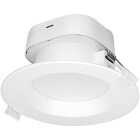 Satco 4 In. Direct Wired IC Rated White 4000K LED Recessed Light Kit Image 1