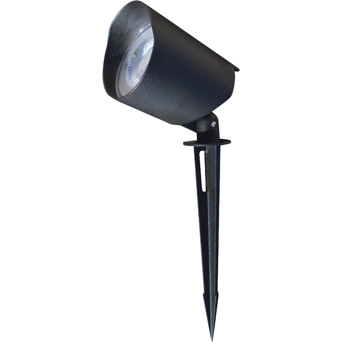 Stonepoint LED Lighting Black Metal 200-Lumen Landscape Stake Light