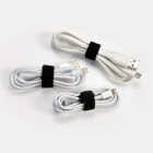 Wrap-It Storage 5 In. & 8 In. Black Self-Gripping Cable Ties (20-Pack) Image 4