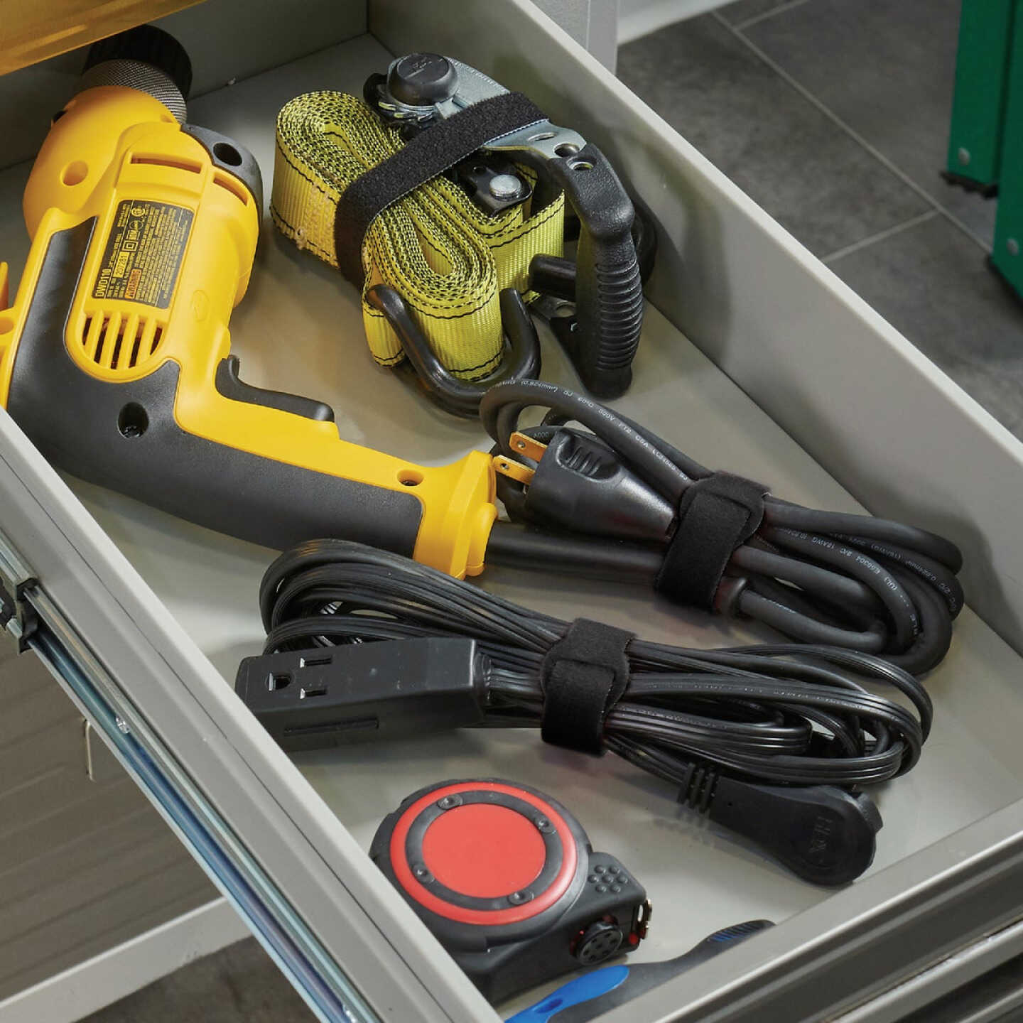 Wrap-It Storage 5 In. & 8 In. Black Self-Gripping Cable Ties (20-Pack) Image 5