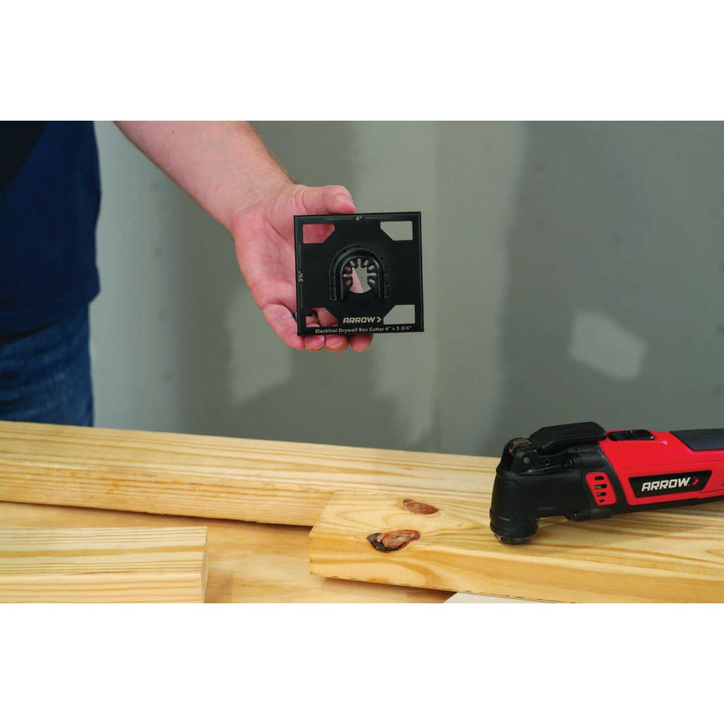 Arrow 2-7/8 In. x 3-3/4 In. Single Gang Box Cutter Image 4