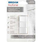 Broan-NuTone 3-Function 15A 120V White Rocker Switch for Bathroom Exhaust Fan Image 3
