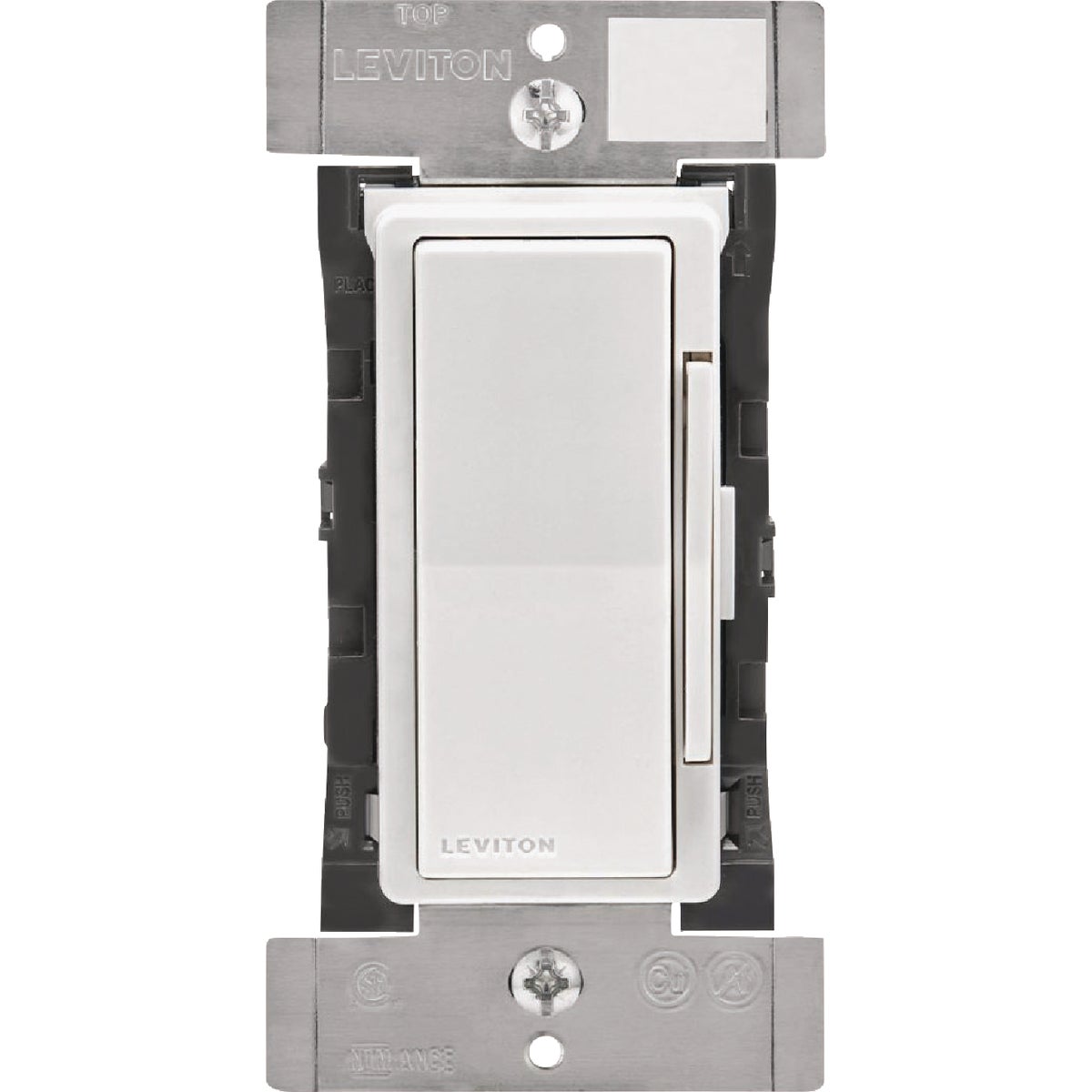 Leviton Decora Digital White, Ivory & Light Almond Rocker Dimmer Switch