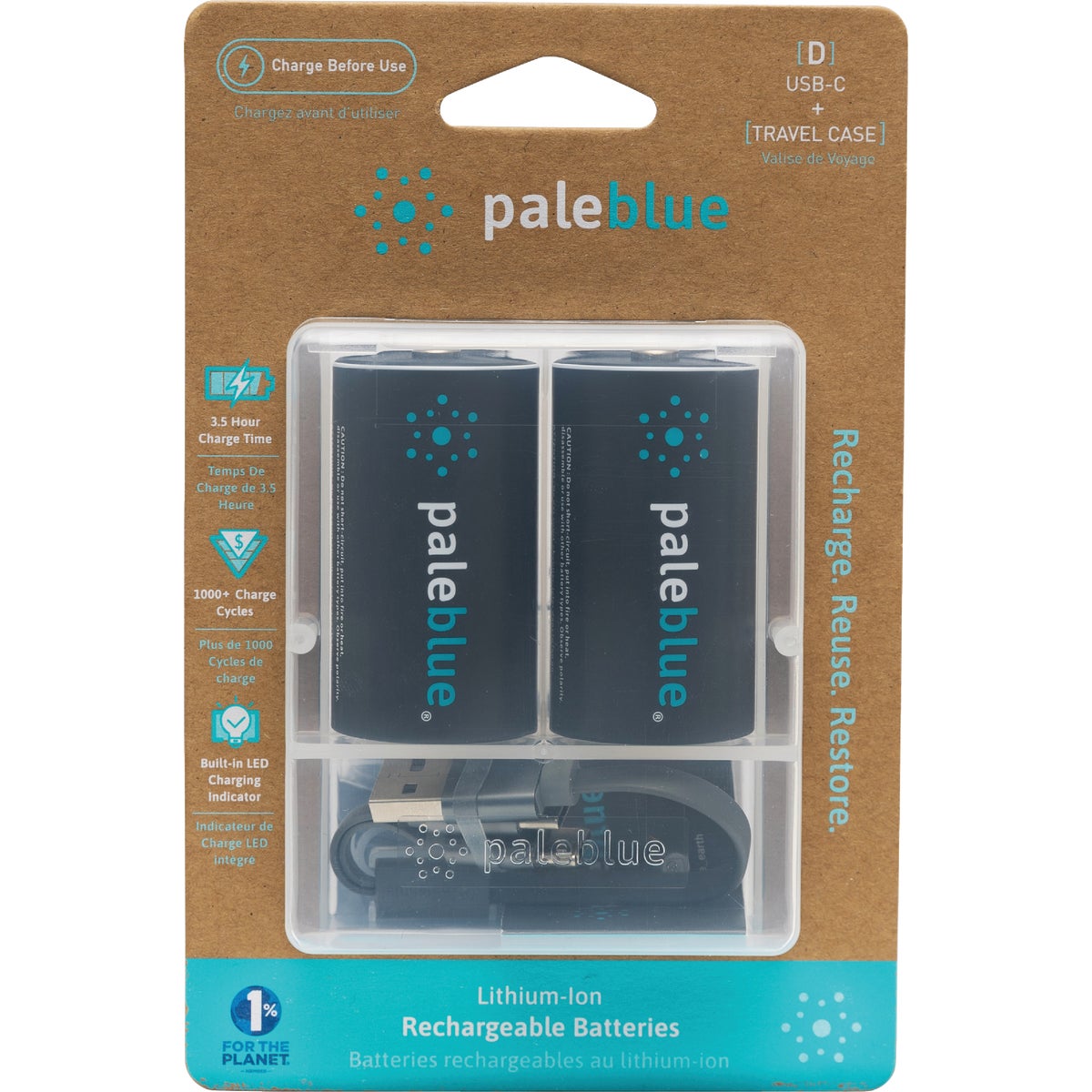 Paleblue D Lithium-Ion Rechargeable Battery (2-Pack) Image 7